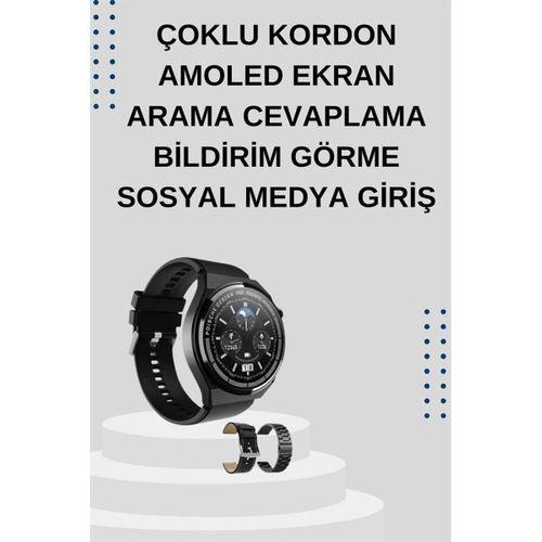 Yeni Nesil Sesli Görüşme Akıllı Saat Ve Powerbank Çoklu Şarj Girişli Bluetooth Kulaklık Nabız Ölçer