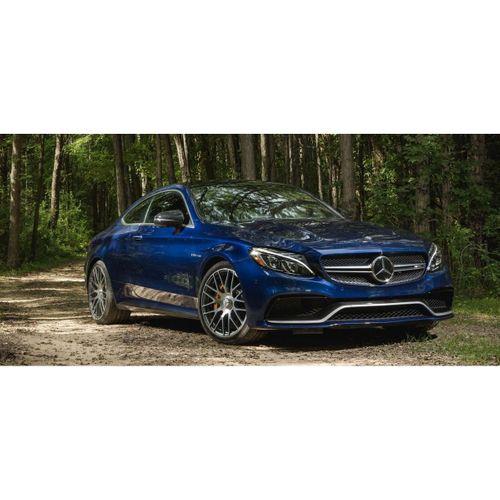 W205 C Uyumlu Serisi İçin C63 Görünüm Ön Tampon Panjur (Silver Trim) Parça