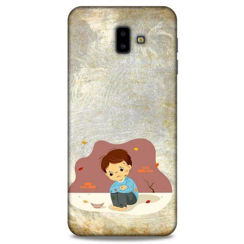 Samsung Galaxy J6 Plus Kılıf Depresyon (10) Full Koruma Kılıfı Yeşil Turuncu