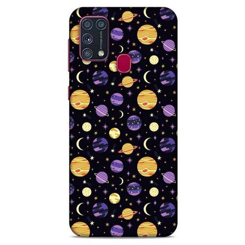 Spacex (40) Tema Fit Silikon Kılıf Samsung Galaxy M31 Kılıf