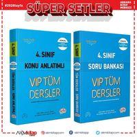 Editör Yayınları 4.Sınıf VİP Tüm Dersler Konu ve Soru Seti 2 Kitap