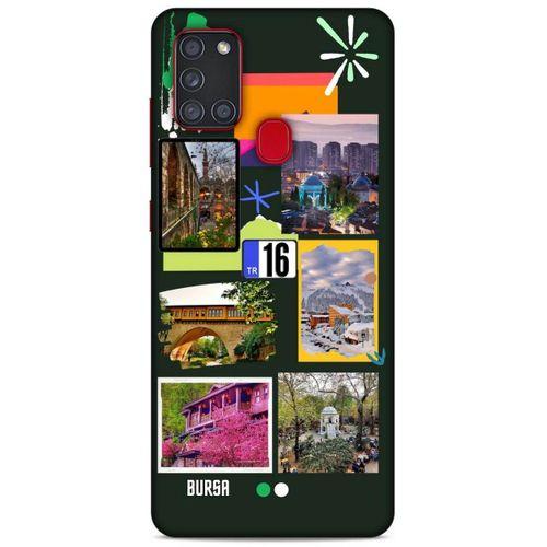 Lopard Samsung Galaxy A21s Uyumlu Kılıf Şehirli ※ (16) Bursa Kalın Kılıf