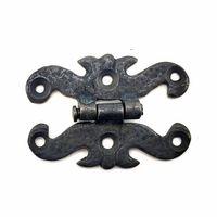 Antika Tarz Dekoratif Pirinç Kelebek Menteşe - Oksit