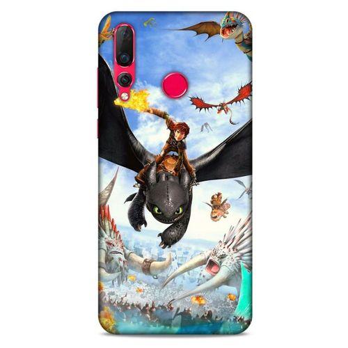Huawei P Smart Z Kılıf Dragons (32) Soft Silikon Kılıf Ejderhanı Nasıl Eğitirsin