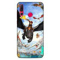 Huawei P Smart Z Kılıf Dragons (32) Soft Silikon Kılıf Ejderhanı Nasıl Eğitirsin