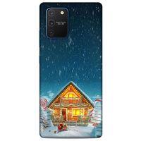 Samsung Galaxy S10 Lite Kılıf Snowix (8) Baskılı Kılıf Lacivert