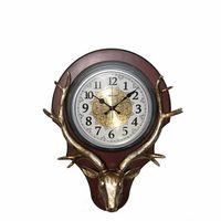 Duvara Asmalı Geyik Saat Dekoratif Hediyelik