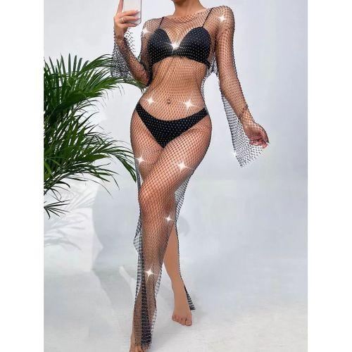 Uzun Kollu Uzun Elbise.