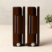 95 mm PVC Kapı Metal Menteşe 20x7.5 Kahverengi
