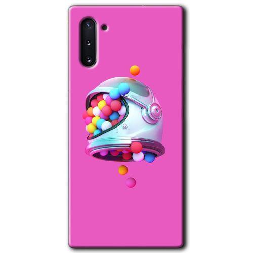 Samsung Galaxy Note 10 HD Baskılı Kılıf + 9D Tam Ekran Koruyucu - Uzay Başlığı
