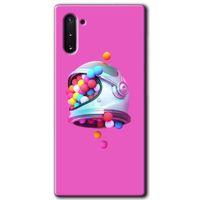 Samsung Galaxy Note 10 HD Baskılı Kılıf + 9D Tam Ekran Koruyucu - Uzay Başlığı
