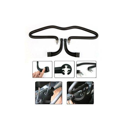 Oto Koltuk Arkası Elbise Askısı Metal Krom