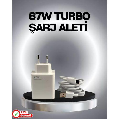 67 Watt Güvenli Hızlı Şarj Adaptörü Samsung M31 M33 M51 Uyumlu