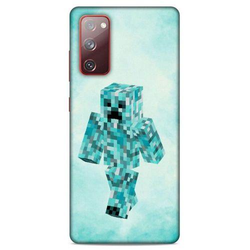 Lopard Samsung Galaxy S20 Fe Uyumlu Kılıf PiXel (47) Crystal Flex Kılıf Diamond Creeper