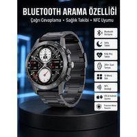 Çağrı Cevaplama Sesli Asistan Çoklu Dil Desteği 5.0 Bluetooth Akıllı Saat