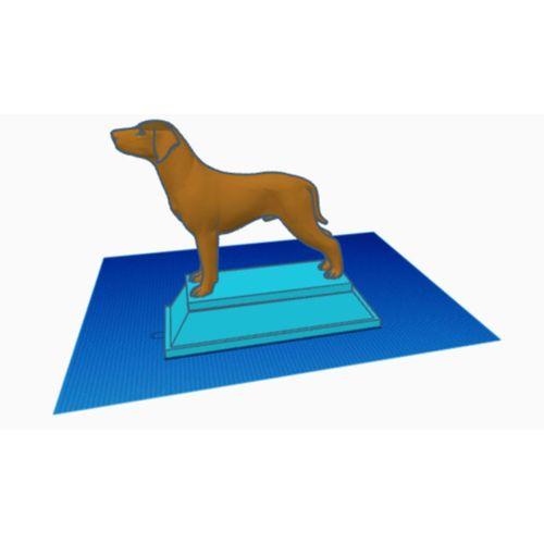 Pedestal Üzerinde Köpek (Bu ürün Sadece Plastik parçadır - Almadan Önce Soru Sorabilirsiniz)