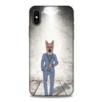 Apple Iphone X Kılıf Köpek Kıyafetleri (9) Kılıf Alman Kurdu Süveter