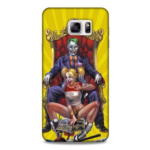 Samsung Galaxy Note 5 Uyumlu Kılıf Harley Quinn (36) Glitter Kılıf Lavanta mor