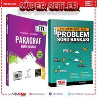 Karekök TYT Paragraf ve AKM Problemler Soru Bankası Seti 2 Kitap