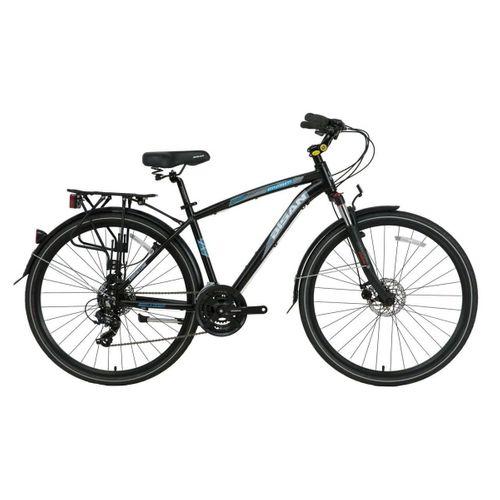 Bisan Ctx6400 Comfortline 28 Jant Şehir Bisikleti Gri-Yeşil 52 cm