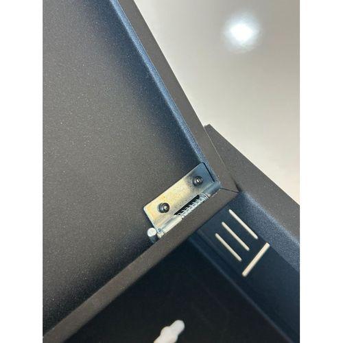 Nif Bilişim İki Yönlü Kilitli Metal Pano Hareketli Raf Kayıt Cihazı Panosu DVR BOX 45cmx35cmx10cm Si