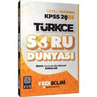 2025 KPSS Genel Yetenek Türkçe Soru Dünyası Yediiklim Yayınları