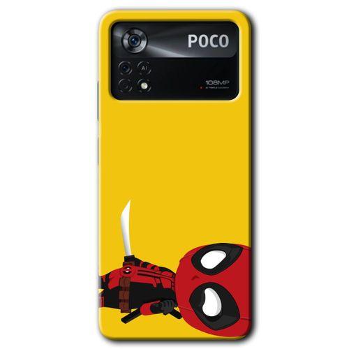 Poco x4 Pro Kılıf HD Desen Baskılı Arka Kapak - DeadPool 6
