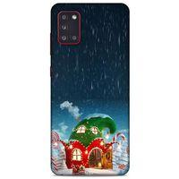 Samsung Galaxy A31 Kılıf Snowix (7) Telefon Kılıfı Koyu Yeşil