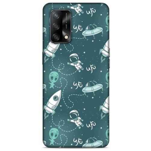 Oppo A74 4G Uyumlu Kılıf Mavi Delisi (29) Arka Koruma Kılıfı Evren