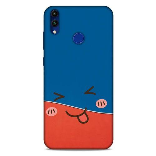 Emojix (43) Huawei Honor 8C Kılıf Silikon Kapak Desenli