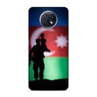 Xiaomi Redmi Note 9T Uyumlu Kılıf Azarbaijan (14) Lansman Kılıf Asker Bayrak
