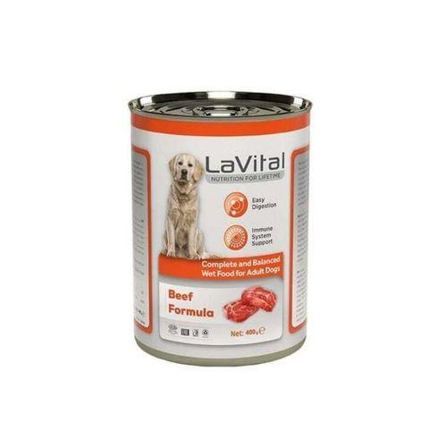 La Vital Adult Biftekli Yetişkin Köpek Konservesi 400gr