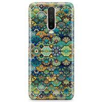 Xiaomi Redmi Poco X2 Kılıf Sekizgen Motifler Arka Kapak Koruma Desenli Full Koruyucu