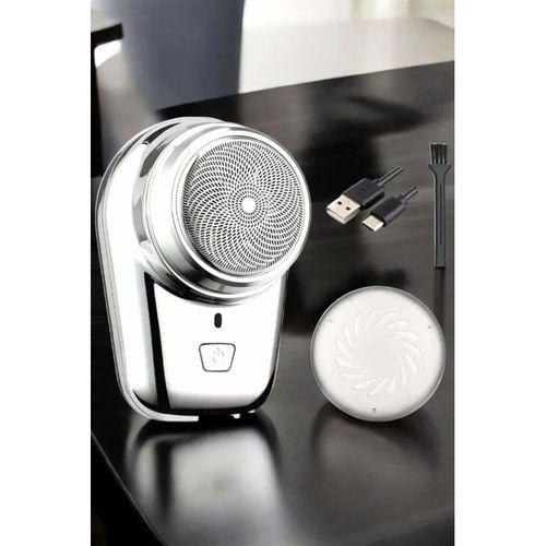 Seyahat Tipi Tıraş Makinesi Taşınabilir Kablosuz Mini Paslanmaz Çelik