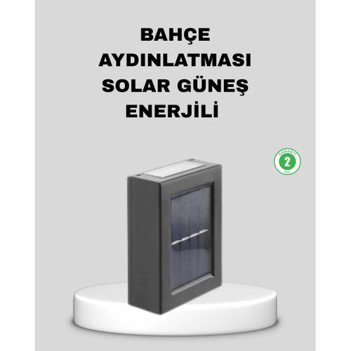 Solar Dış Mekan Aplik Su Geçirmez Dayanıklı Led Aydınlatmalı