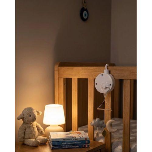 Taşınabilir Bebek Uyutucu Müzik Kutusu Pil Gerektirmeyen Mekanik Tasarım