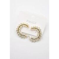 Zirkon Taşlı Küpe - Altın