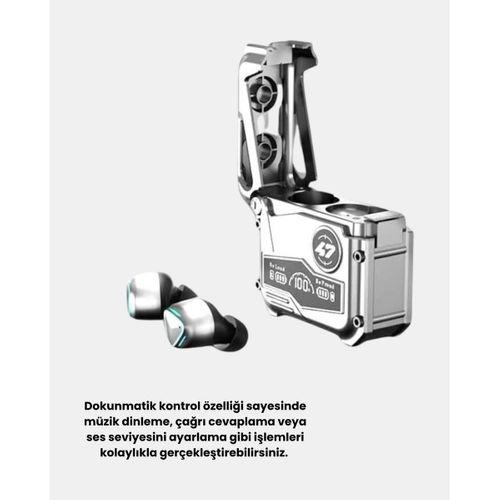 Kablosuz Spor Kulaklık – Düşük Gecikmeli Oyun Modu, Powerbank Şarj Kutusu