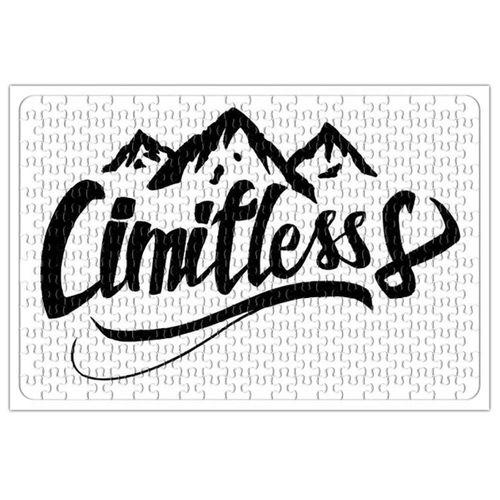 Cimitless Limitless Logo Preto Puzzle 240 Parça Yapboz