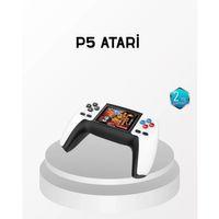 520 Klasik Oyunlu P5™ Controllerview Retro Konsol – Şarjlı, Av Giriş Destekli, Ergonomik Tasarım