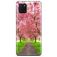 Lopard Huawei Y5P Uyumlu Kılıf Bahar (42) Rugged Armor Kılıf Pembe Ağaç