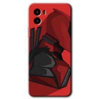MRCİLETİSİM Vivo Y15s Kılıf HD Desen Baskılı Arka Kapak + Temperli Cam - DeadPool