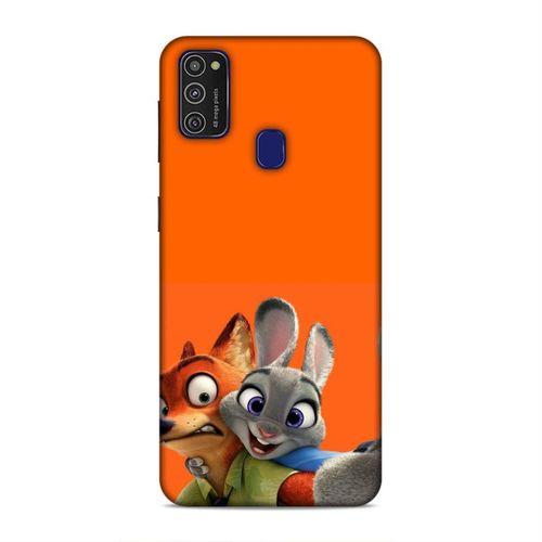 Samsung Galaxy M21 Kılıf Toons 8K Arka Kapak Silikon Koruma Full Koruyucu