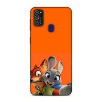 Samsung Galaxy M21 Kılıf Toons 8K Arka Kapak Silikon Koruma Full Koruyucu