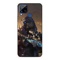 Realme C15 Uyumlu Kılıf Utopia (27) Tasarımlı Kılıf Sarı