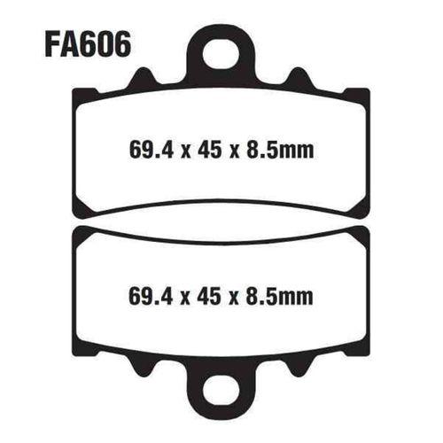 BAJAJ Bajaj Dominar 250-400 Ön Fren Disk Balatası Fa606 İth