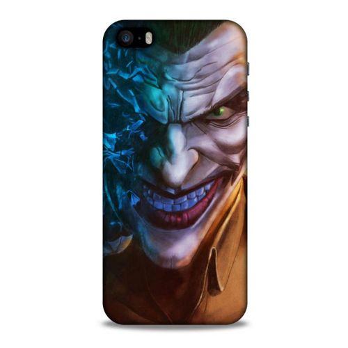 Apple Iphone 5S Uyumlu Kılıf Joker (27) Tasarımlı Kılıf Bebek mavisi