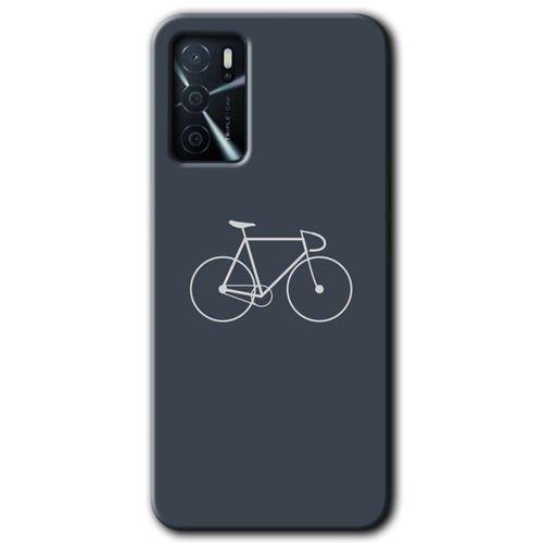 Oppo A16 Kılıf Baskılı Arka Kapak - Bike +Tam Ekran Koruyucu