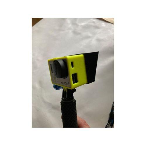 GoPro Hero 3 Ekran Güneş Siperliği 3D Baskı (Bu ürün Sadece Plastik parçadır - Almadan Önce Soru Sorabilirsiniz)