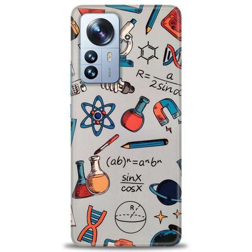 Xiaomi Mi 11 Ultra Kılıf HD Baskılı Kılıf - Formüller + Tam Ekran Koruyucu